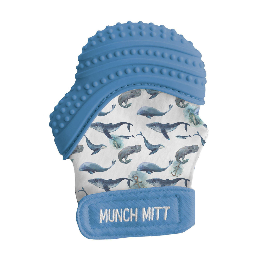 Munch Mitt Teethers-Teethers-Malarkey Kids-Whales-bluebird baby & kids