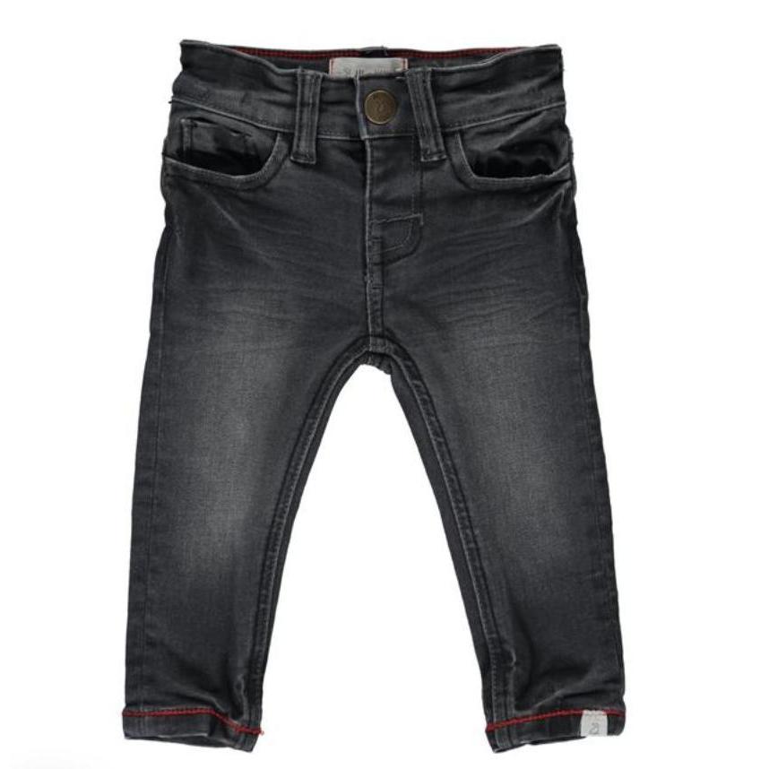 Mark Charcoal Denim Jeans-Bottoms-Me & Henry-12-18 M-bluebird baby & kids