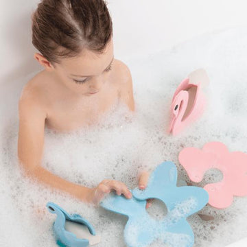 Swan Lake Foam Bath Toy-Bath Toys-Quut Toys-bluebird baby & kids