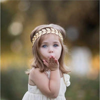Grecian Lace Athena Lace Headband-Accessories-Sparkling Lilac, LLC-Gold-12"-bluebird baby & kids