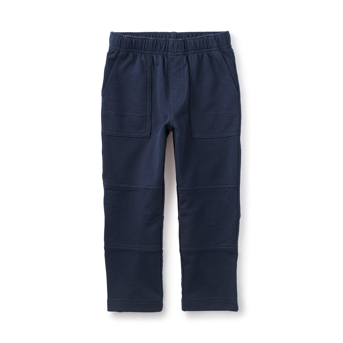 Heritage Blue Playwear Pants-Bottoms-Tea Collection-2-bluebird baby & kids