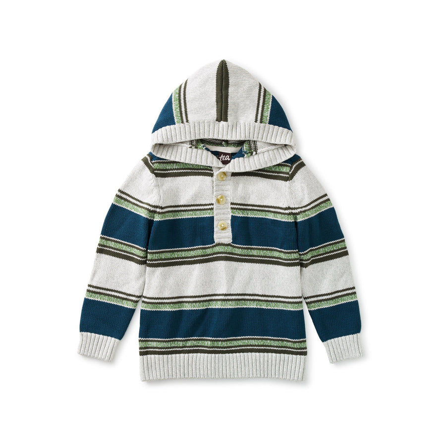 Hooded Pullover Sweater-Sweaters-Tea Collection-Small (4-5)-bluebird baby & kids