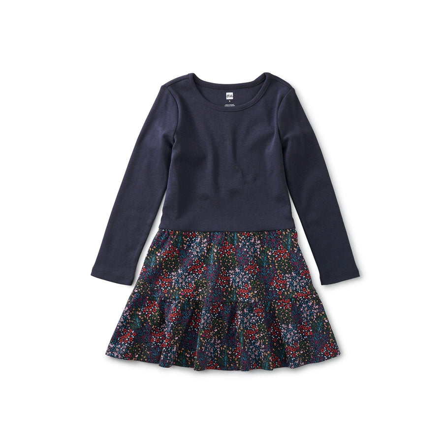 Tiered Skirted Dress-Dresses-Tea Collection-2-bluebird baby & kids