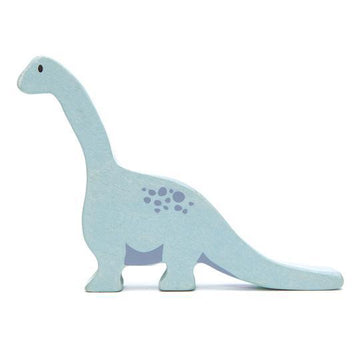 Wood Brontosaurus Dinosaur Toy-Wooden Toys-Tender Leaf Toys-bluebird baby & kids