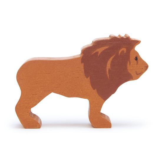 Wood Lion Toy-Wooden Toys-Tender Leaf Toys-bluebird baby & kids