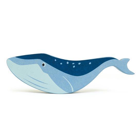 Wood Whale Toy-Wooden Toys-Tender Leaf Toys-bluebird baby & kids