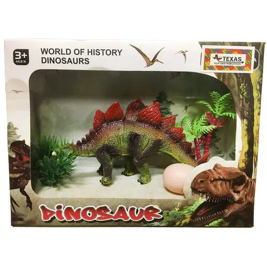 Dinosaur Model-Action & Toy Figures-Texas Toy Distribution-Stegosaur-bluebird baby & kids