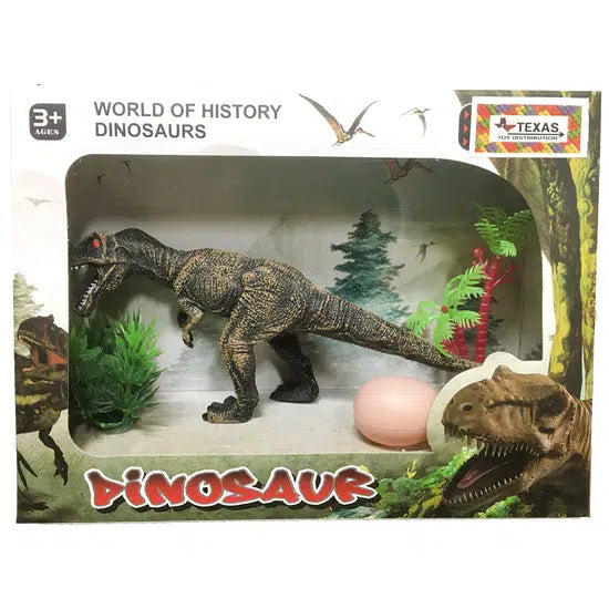 Dinosaur Model-Action & Toy Figures-Texas Toy Distribution-T-Rex-bluebird baby & kids