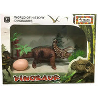 Dinosaur Model-Action & Toy Figures-Texas Toy Distribution-Triceratops-bluebird baby & kids
