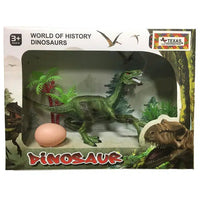 Dinosaur Model-Action & Toy Figures-Texas Toy Distribution-Velociraptor-bluebird baby & kids