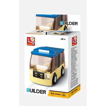 Mini Bus Building Brick Kit-Building Toys-Texas Toy Distribution-bluebird baby & kids