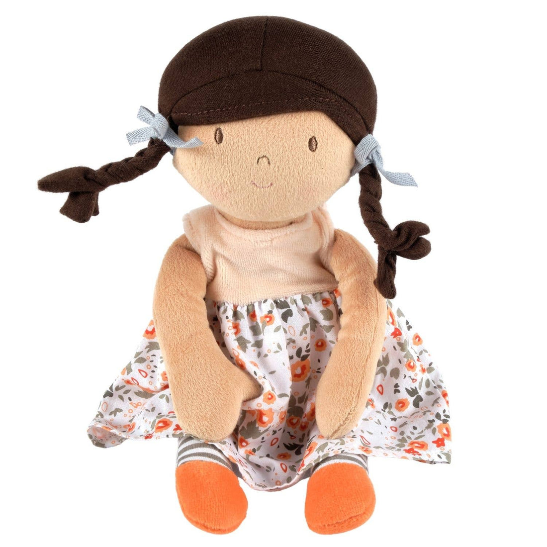Aleah - Black Hair Doll with Heat Pack-Dolls-Tikiri Toys LLC-bluebird baby & kids