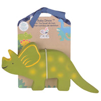 Baby Triceratops Natural Organic Rubber Teether Toy-Teethers-Tikiri Toys LLC-bluebird baby & kids