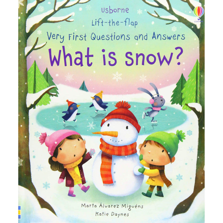 Lift-the-Flap Very First Questions and Answers: What is Snow?-Books-Usborne and Kane Miller Books-bluebird baby & kids