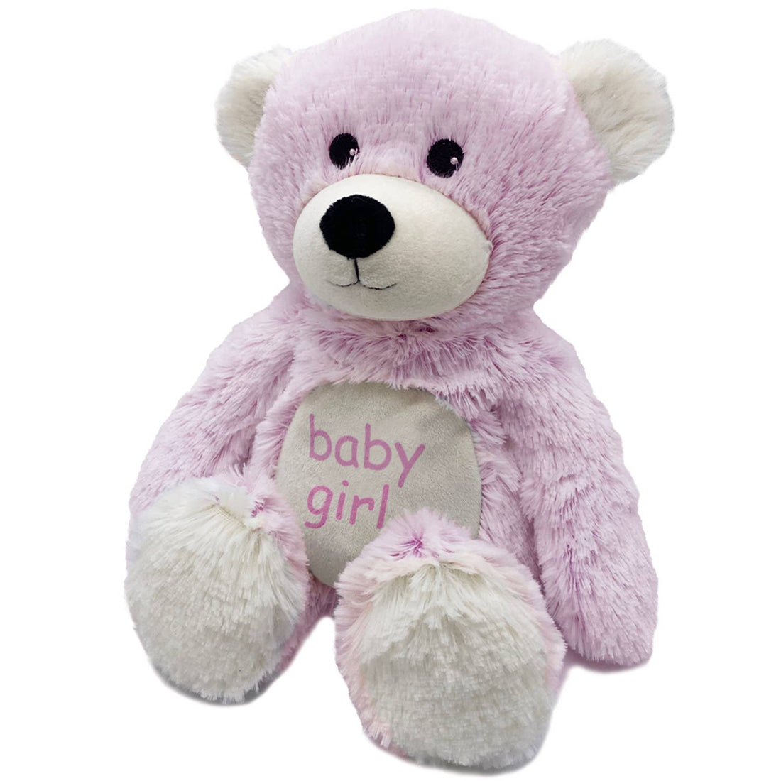 Baby Girl Bear Full-Size Warmie-Soft Toys-Warmies-bluebird baby & kids