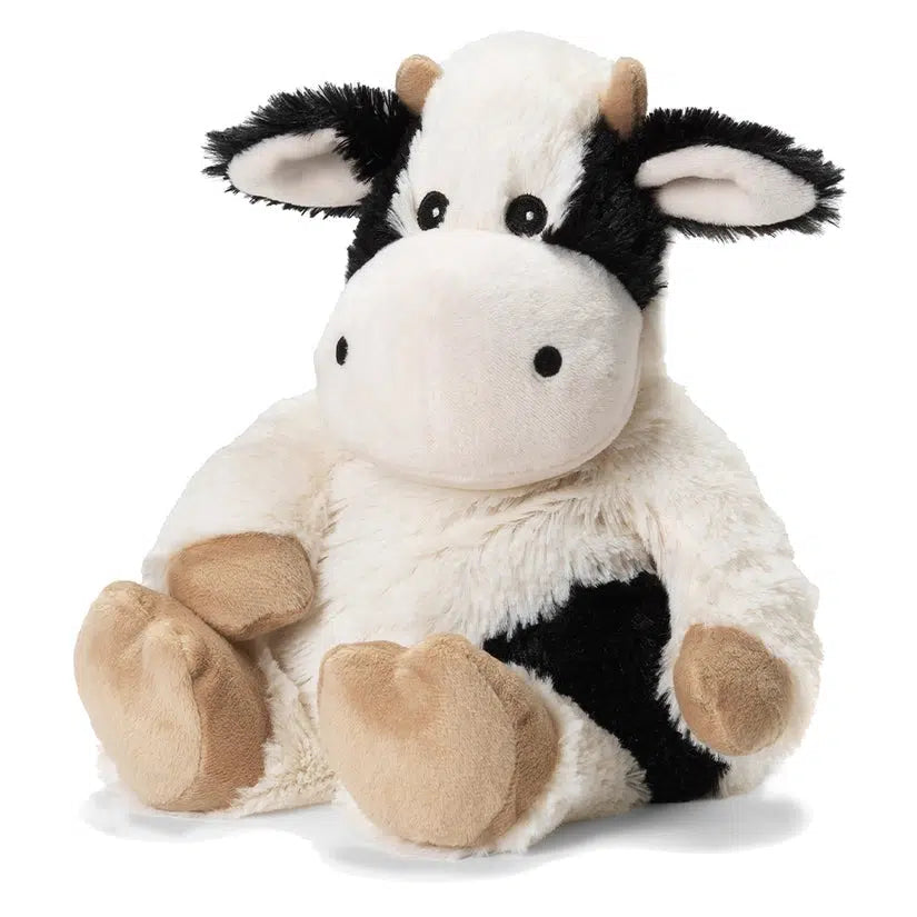 Black and White Cow Warmie-Soft Toys-Warmies-bluebird baby & kids