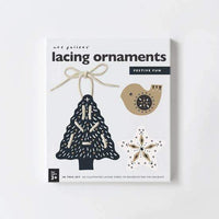 Lacing Ornaments-Arts & Crafts-Wee Gallery-bluebird baby & kids