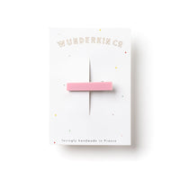 Bubble Gum Pink Bar Clip-Hair Accessories-wunderkin-bluebird baby & kids
